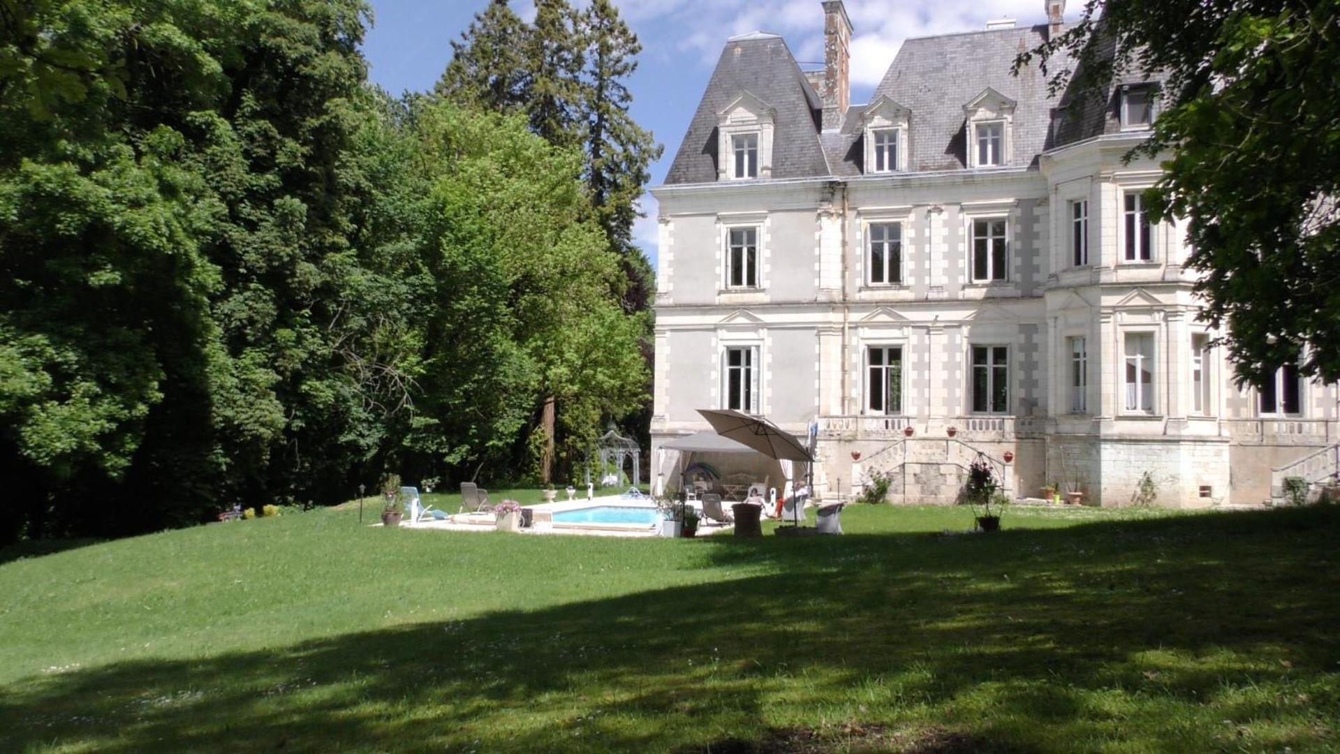 Chateau De Saint-Bohaire Exteriör bild
