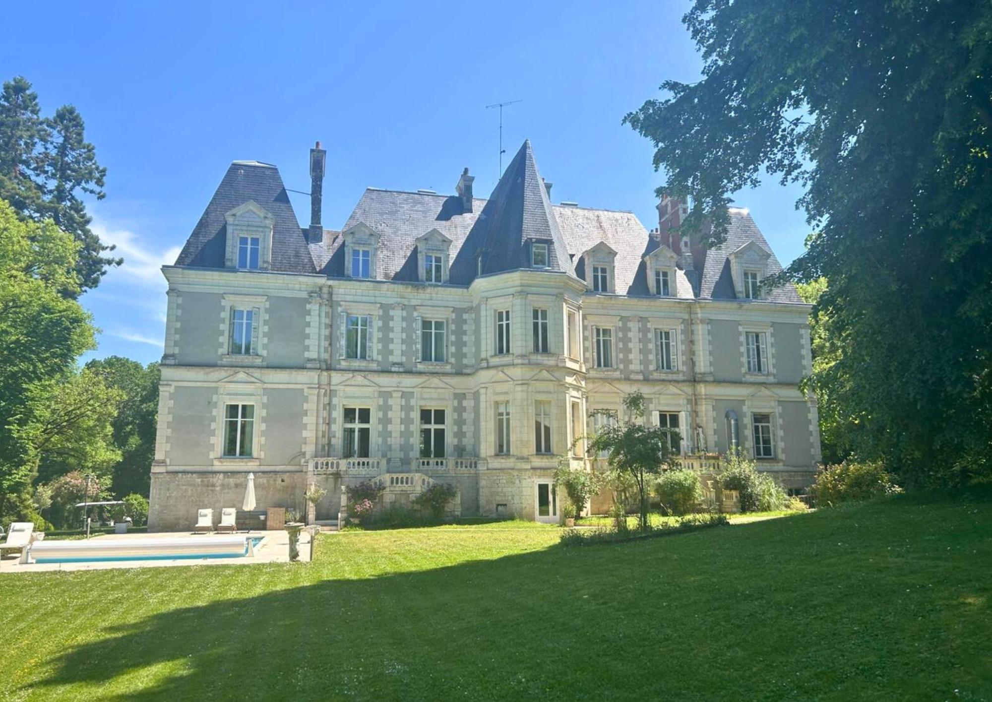 Chateau De Saint-Bohaire Exteriör bild